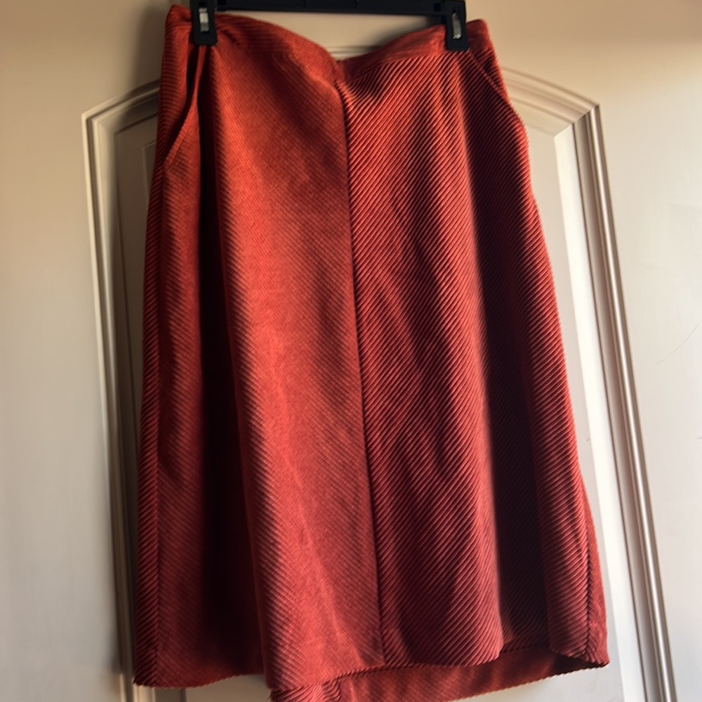 Midi Corduroy Skirt